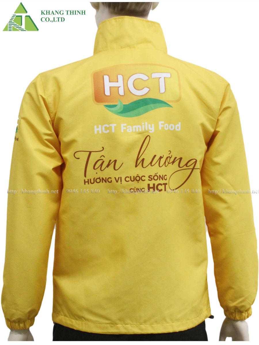 Áo khoác gió AK118 - HCT FAMILY FOOD